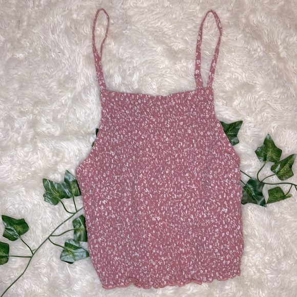 ABERCROMBIE FLORAL PRINT SCRUNCH TOP • TAG RIPPED OUT • SIZE XS/SMALL - Picture 3 of 8